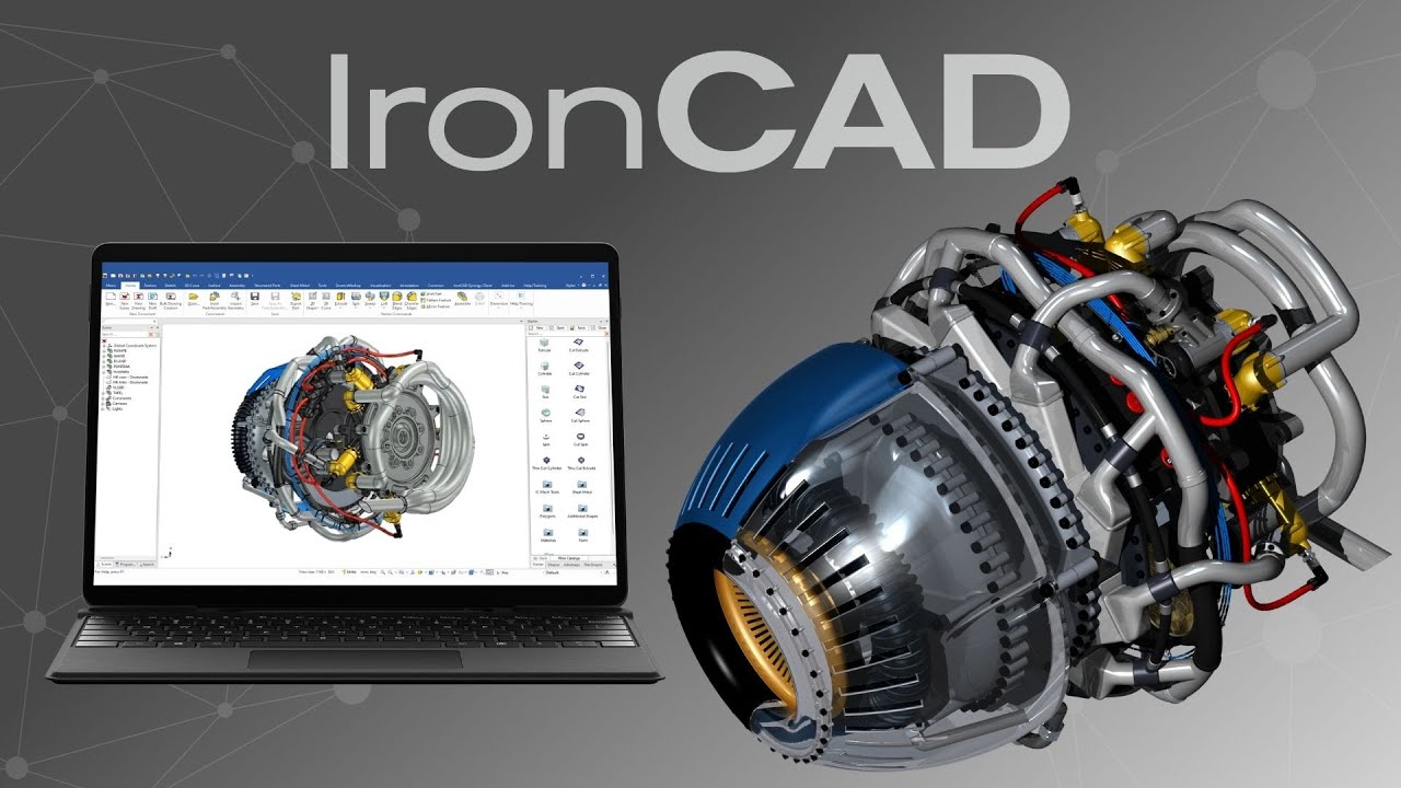 Intro to intuitive 3D CAD modeling - IronCAD