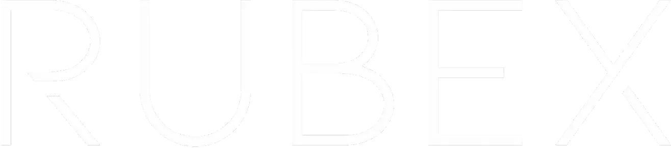 Wit logo van Rubex Interiors