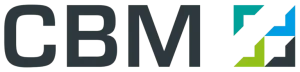 Logo van CBM, bestaande uit de letters 'CBM'
